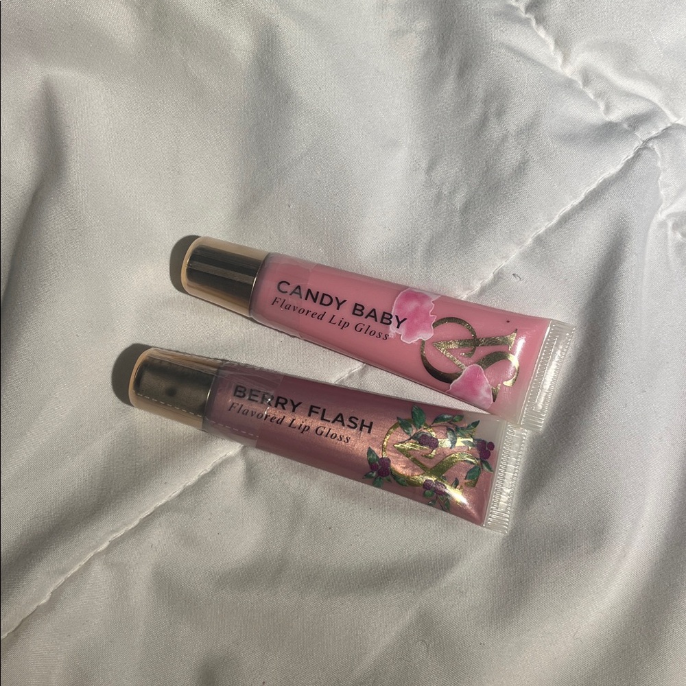 Victoria's Secret Lip Gloss Set - Candy Baby, Berry Flash SEALED